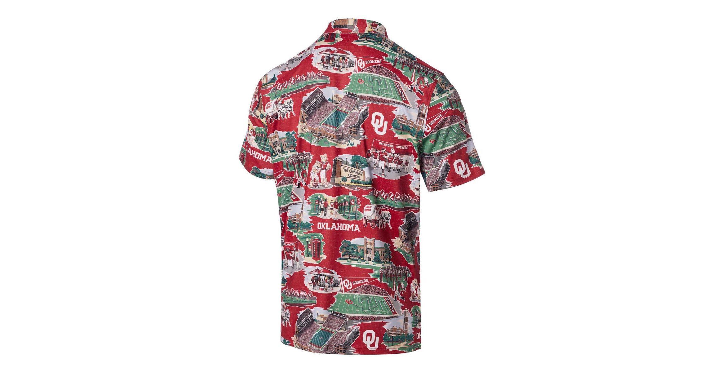 NCAA Oklahoma Sooners Scenic Polo