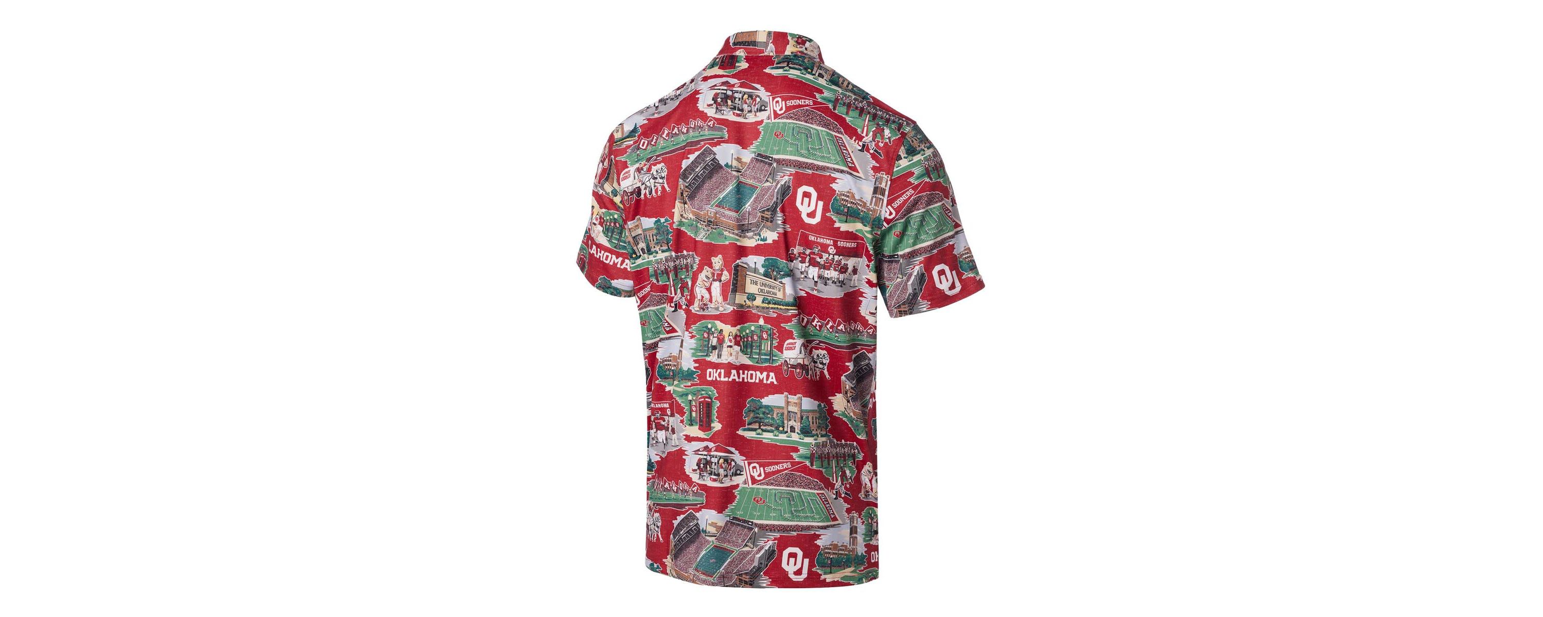 NCAA Oklahoma Sooners Scenic Polo