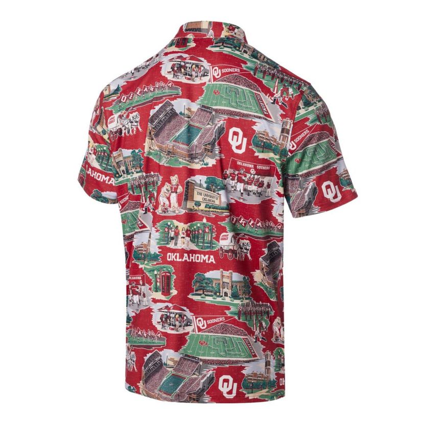 NCAA Oklahoma Sooners Scenic Polo