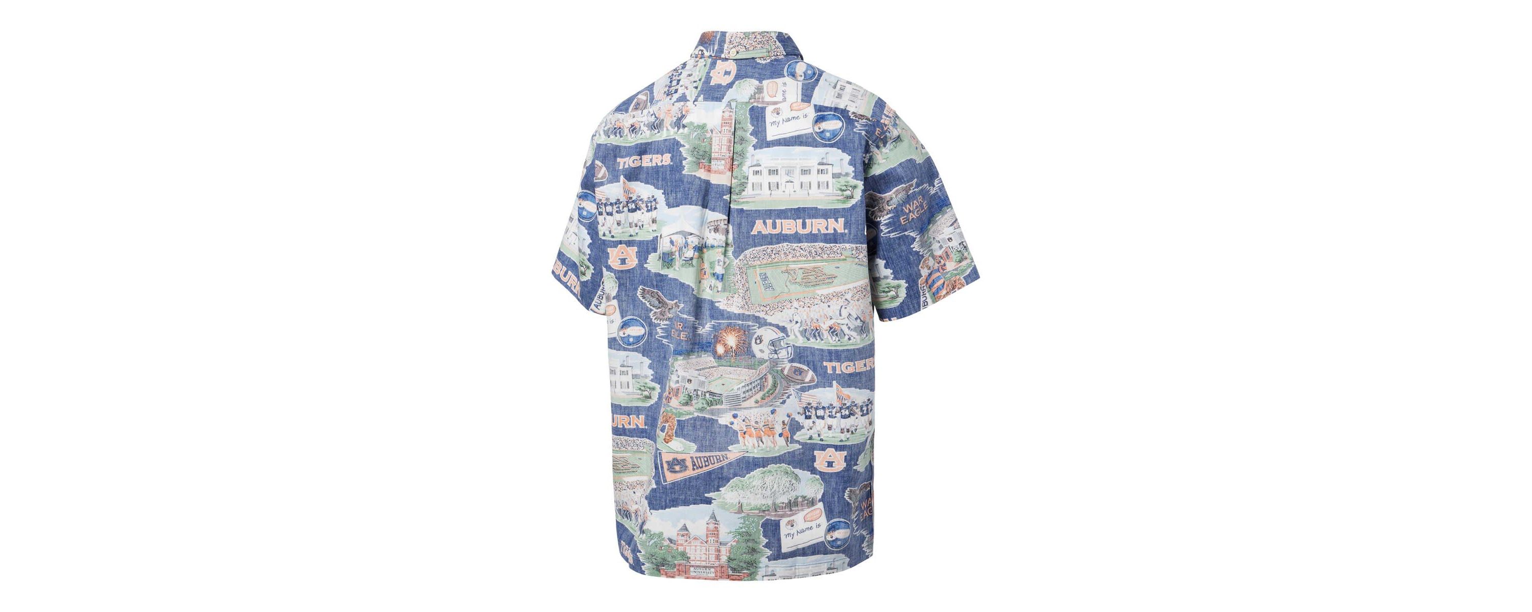NCAA Auburn Tigers Scenic Button-Down Shirt
