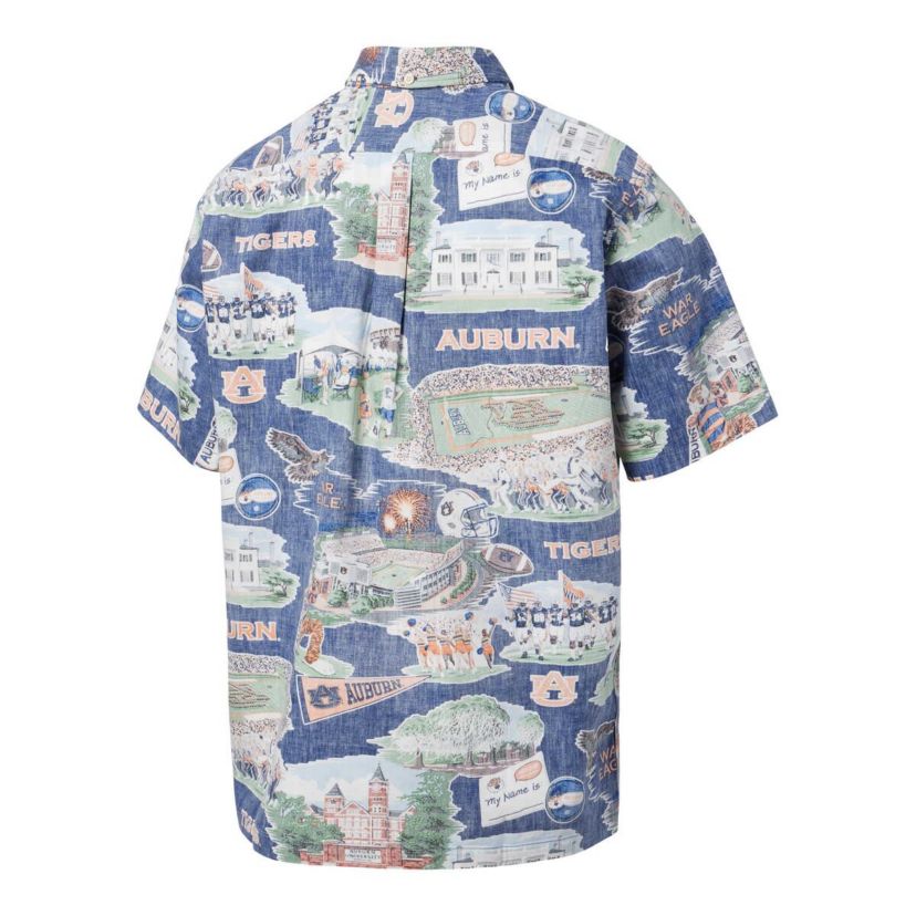 NCAA Auburn Tigers Scenic Button-Down Shirt