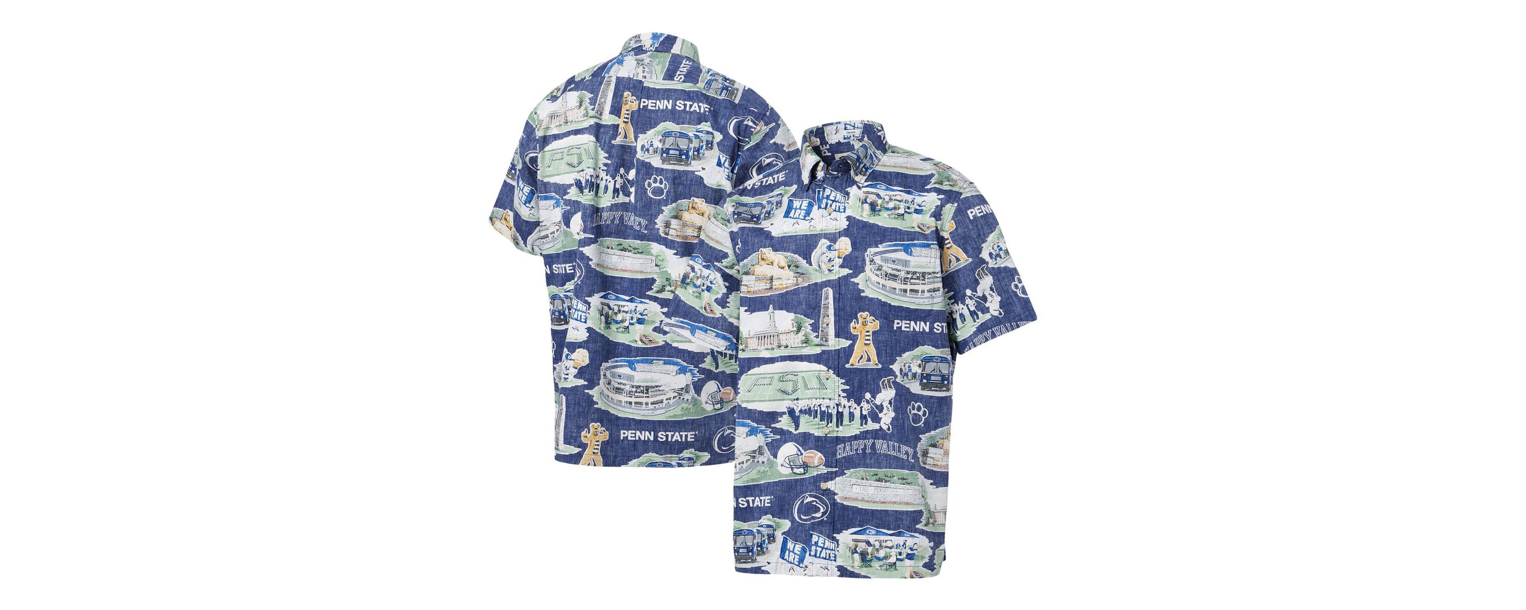 NCAA Penn State Nittany Lions Scenic Button-Down Shirt