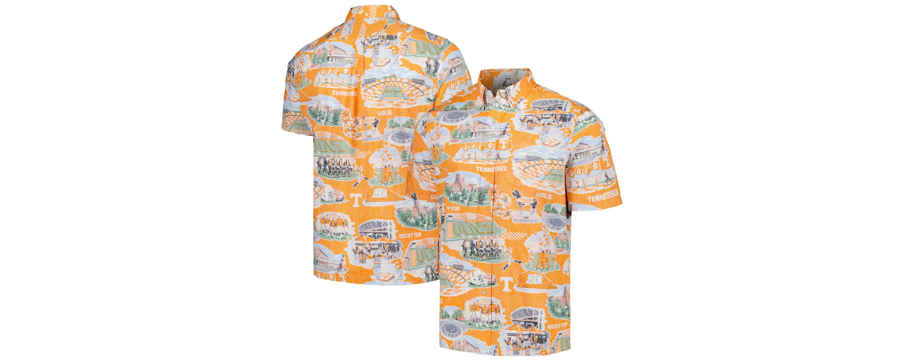 NCAA Tennessee Tennessee Volunteers Scenic Button-Down Shirt