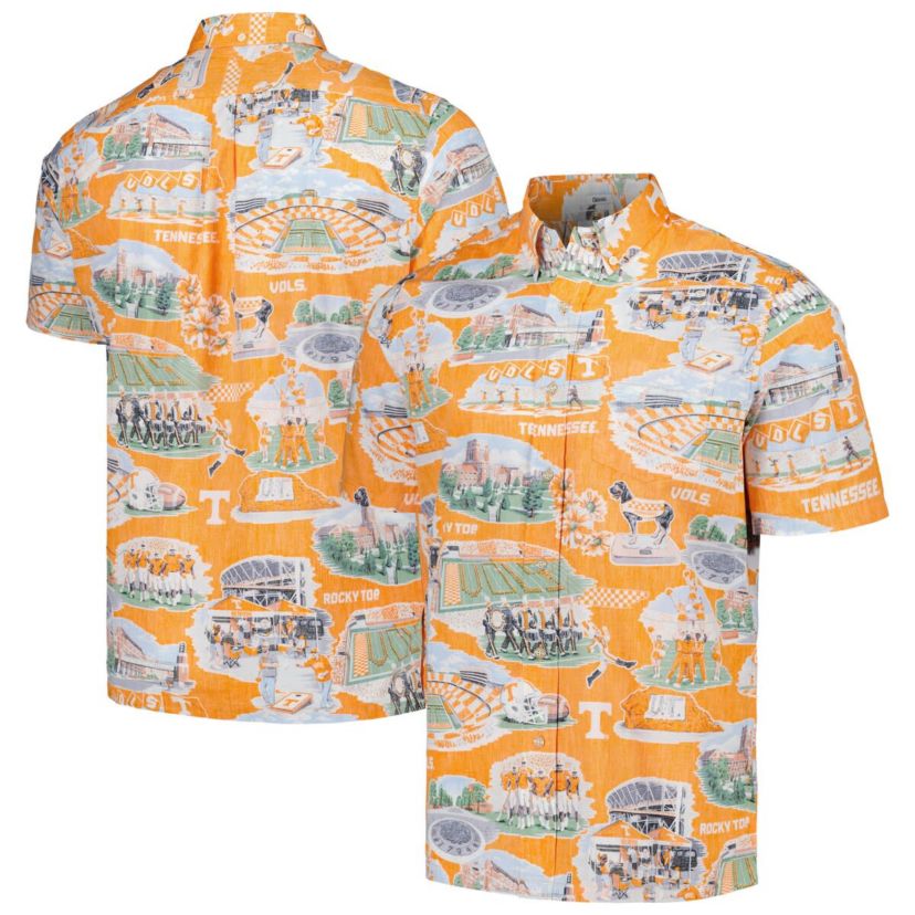 NCAA Tennessee Tennessee Volunteers Scenic Button-Down Shirt