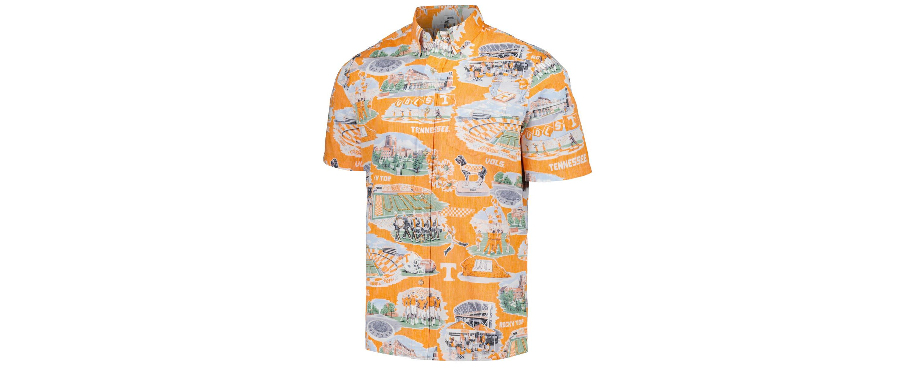 NCAA Tennessee Tennessee Volunteers Scenic Button-Down Shirt