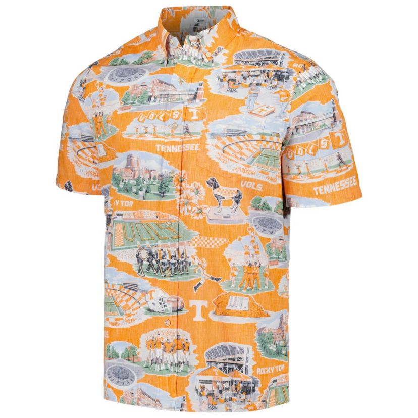 NCAA Tennessee Tennessee Volunteers Scenic Button-Down Shirt