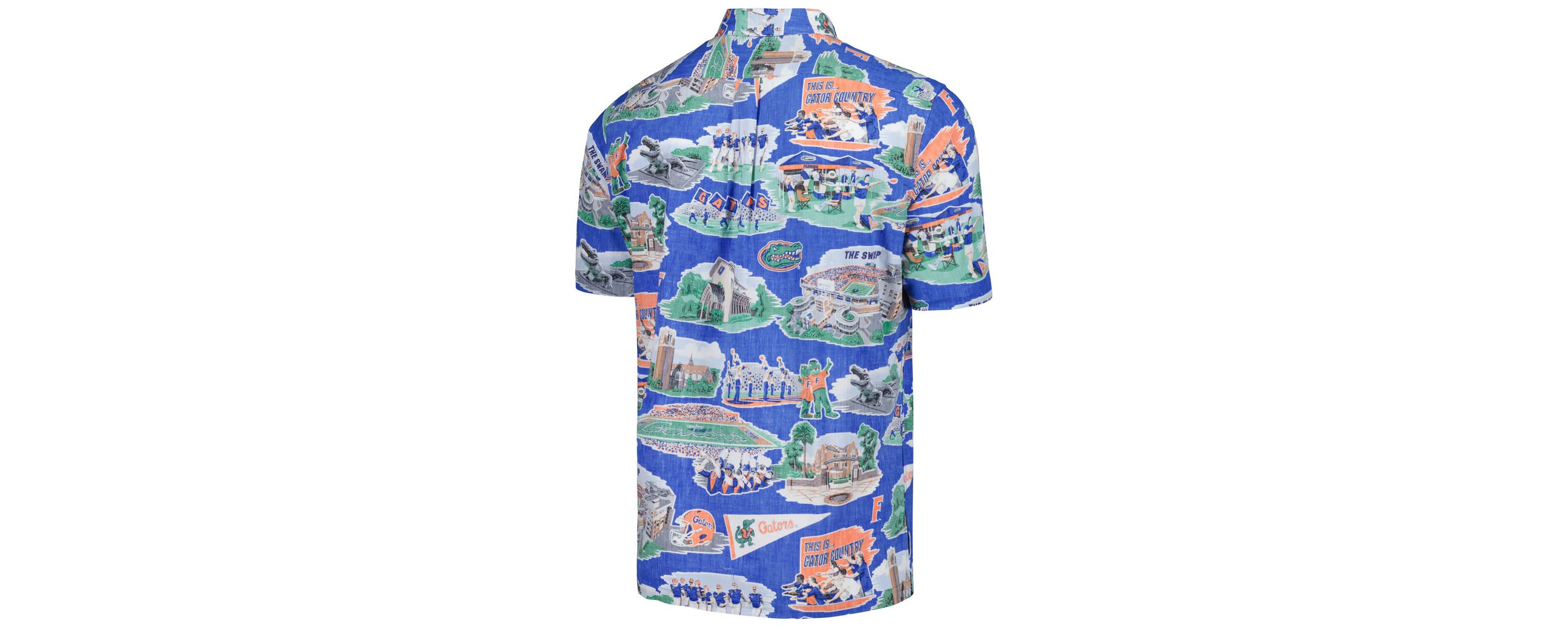 NCAA Florida Gators Scenic Button-Down Shirt