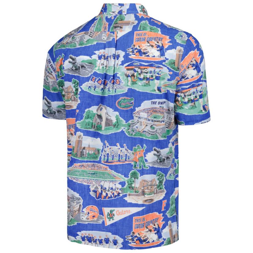 NCAA Florida Gators Scenic Button-Down Shirt