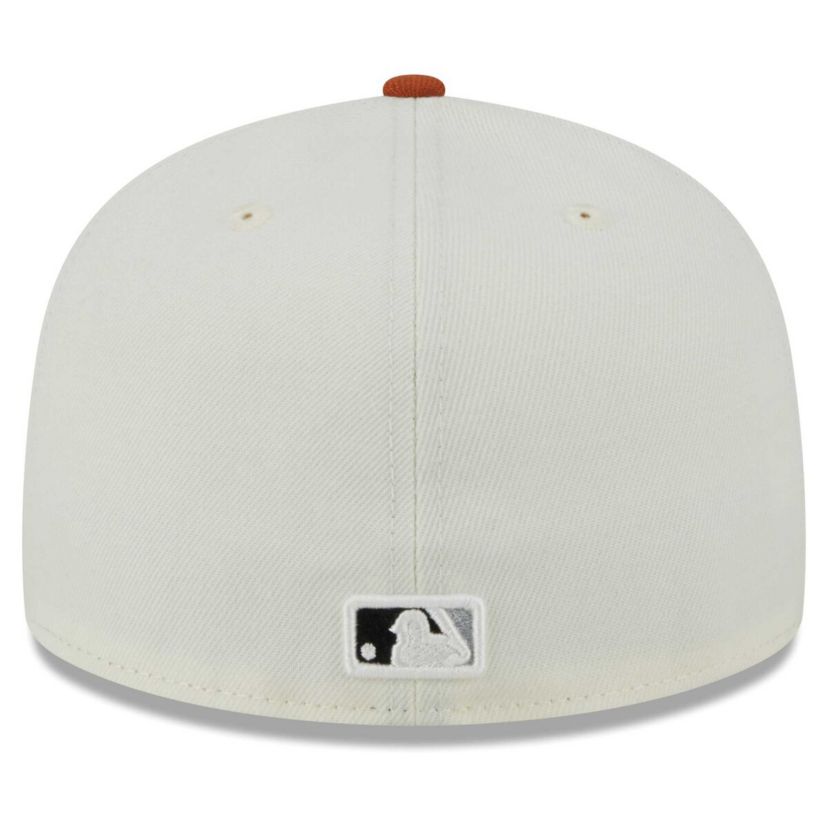 Chicago White Sox MLB Cream/Orange Chicago Sox 59FIFTY Fitted Hat