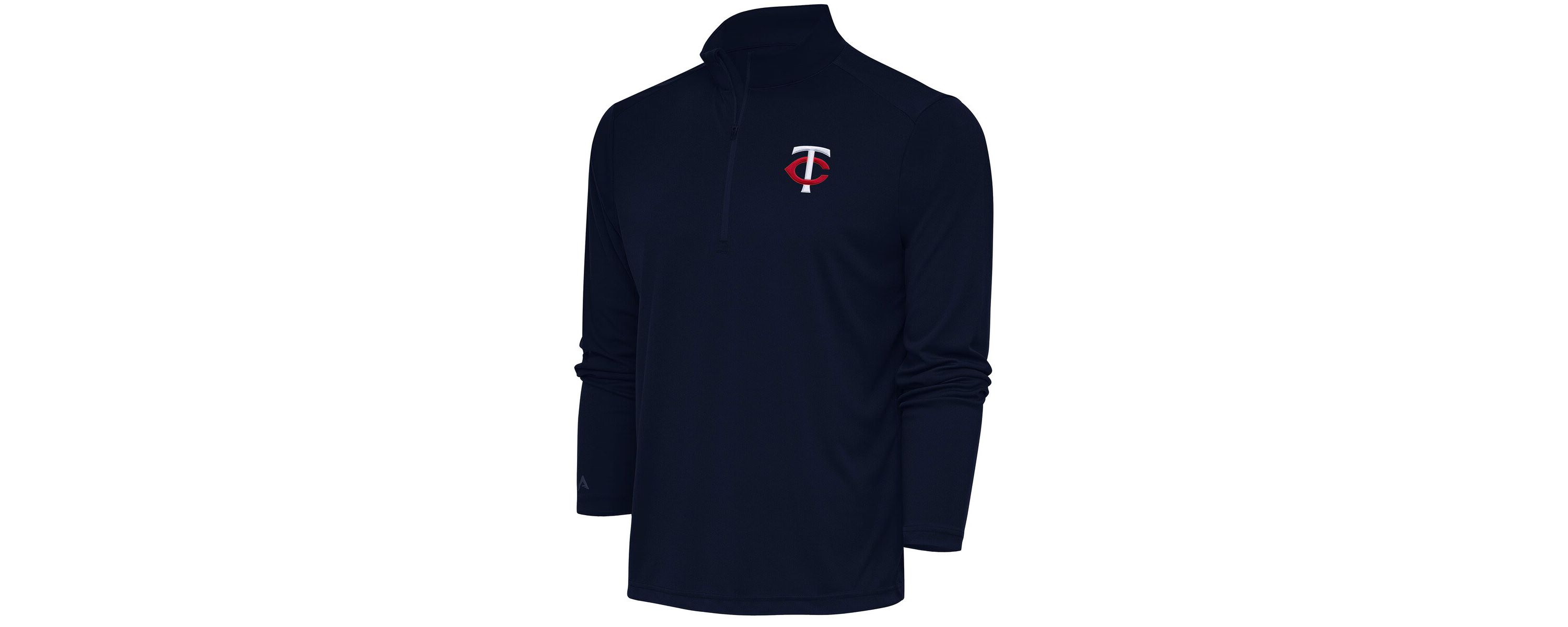 MLB Minnesota Twins Tribute Quarter-Zip Pullover Top