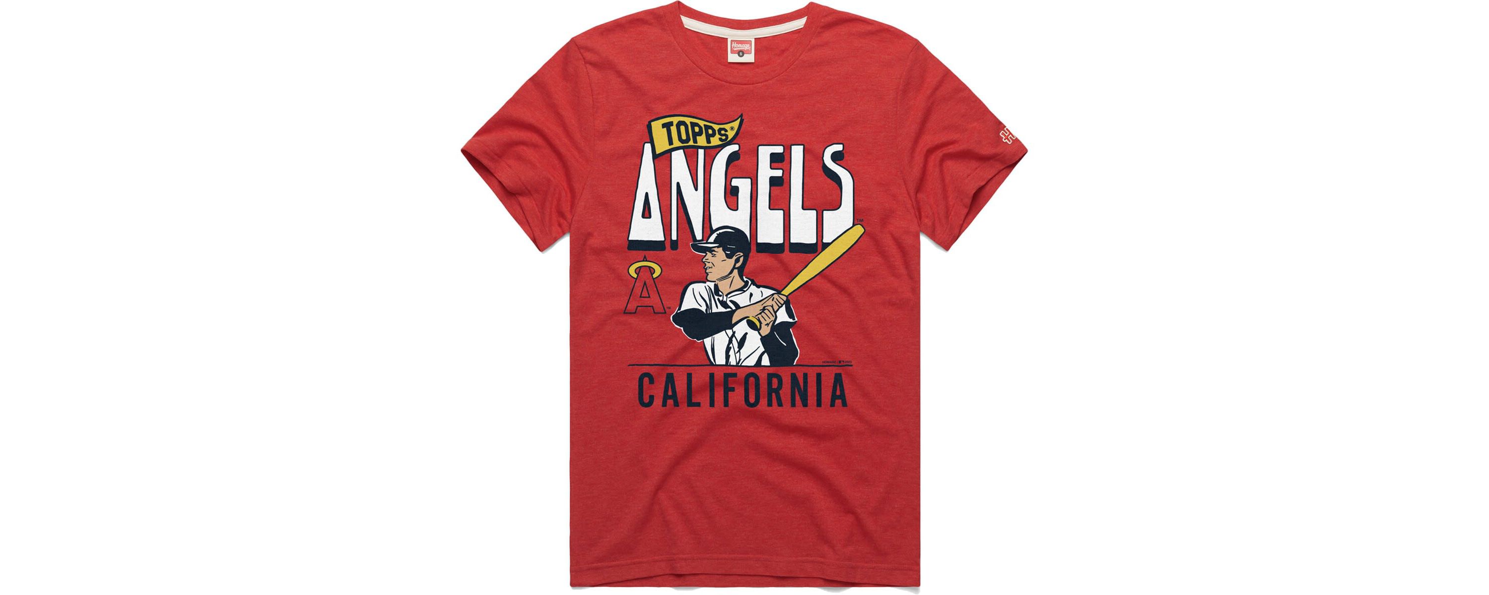 MLB x Topps Los Angeles Angels Tri-Blend T-Shirt