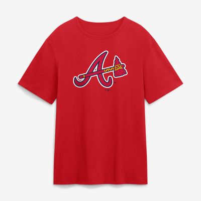 Men's MLB Fanatics Atlanta Braves Alternate Logo Legacy T-Shirt, Red, 2XL