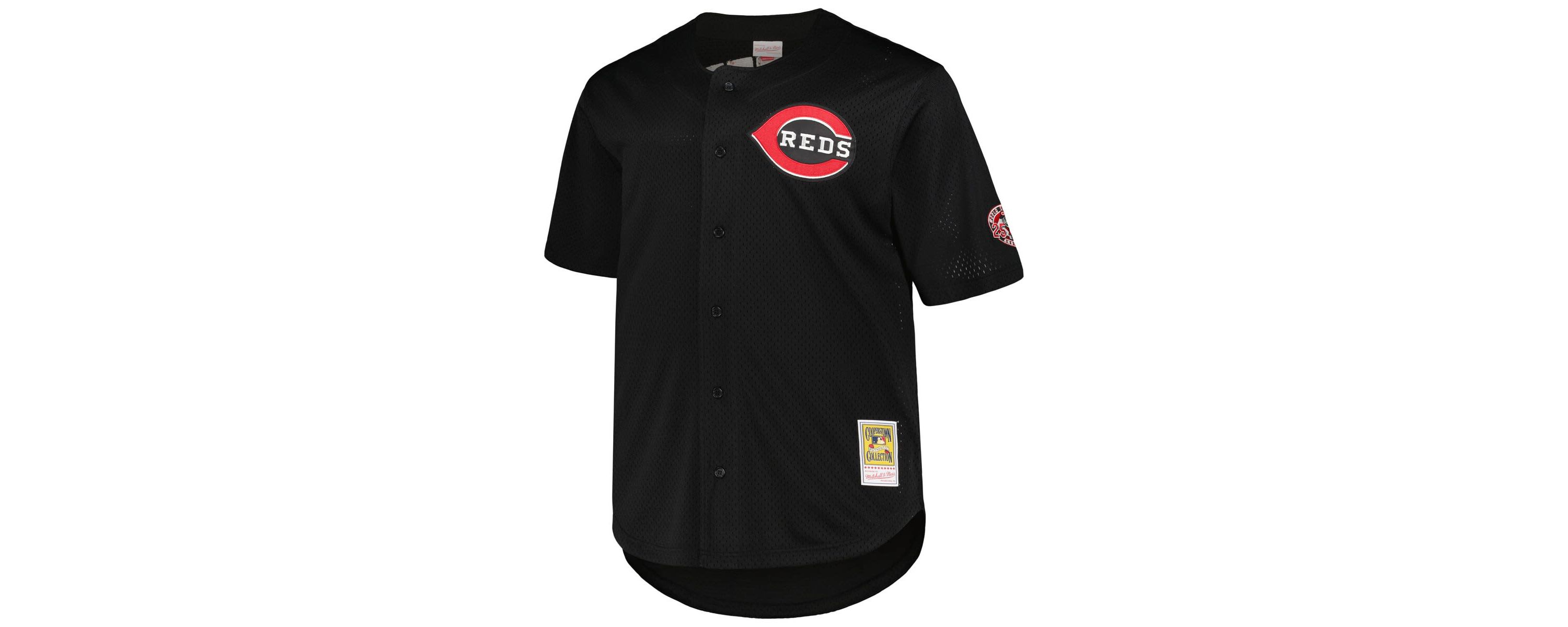 MLB Ken Griffey Jr. Cincinnati Reds Big & Tall Cooperstown Collection Batting Practice Replica Jersey