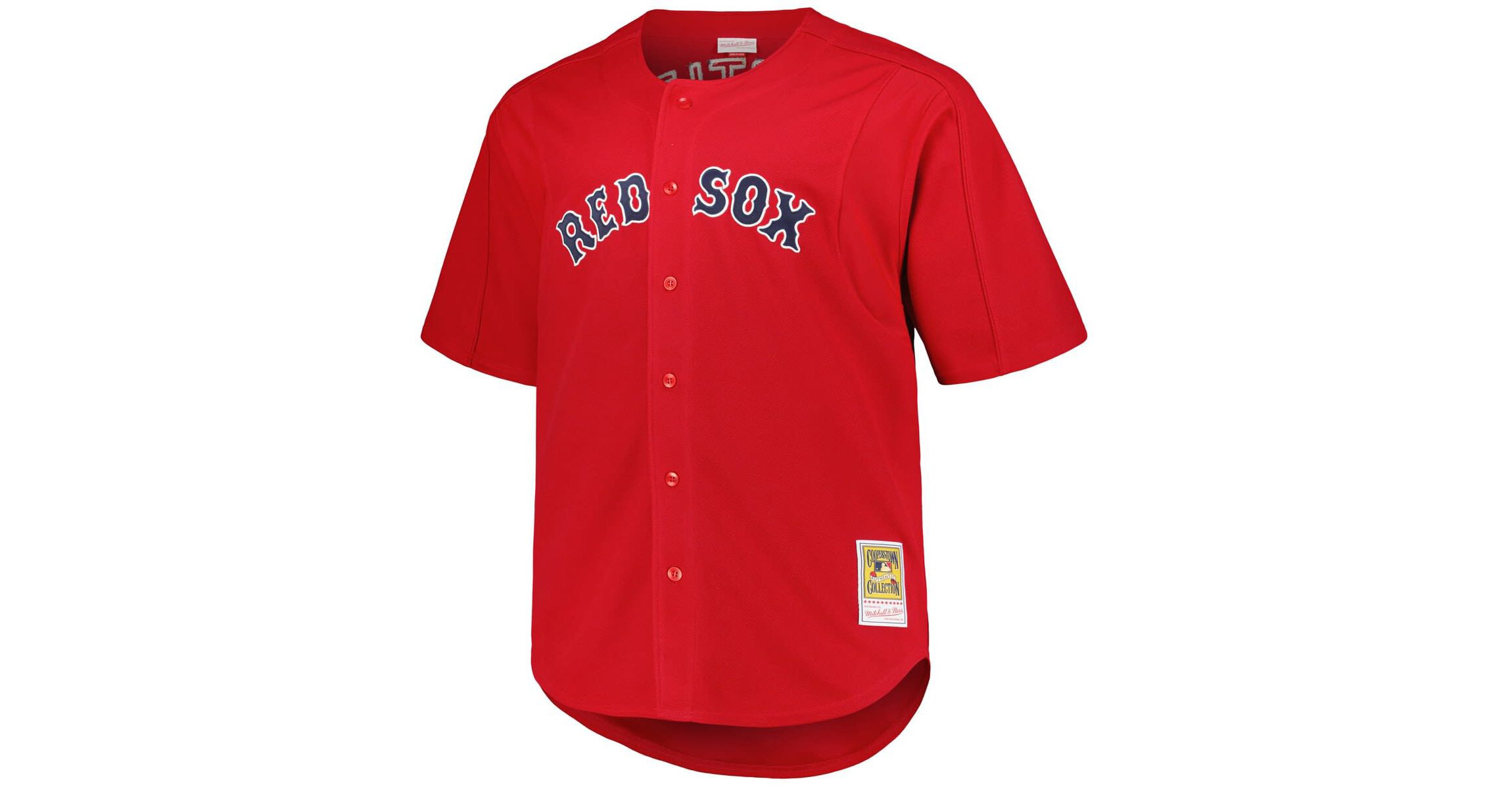 Boston Red Sox MLB David Ortiz Boston Sox Big & Tall Cooperstown Collection Batting Practice Replica Jersey