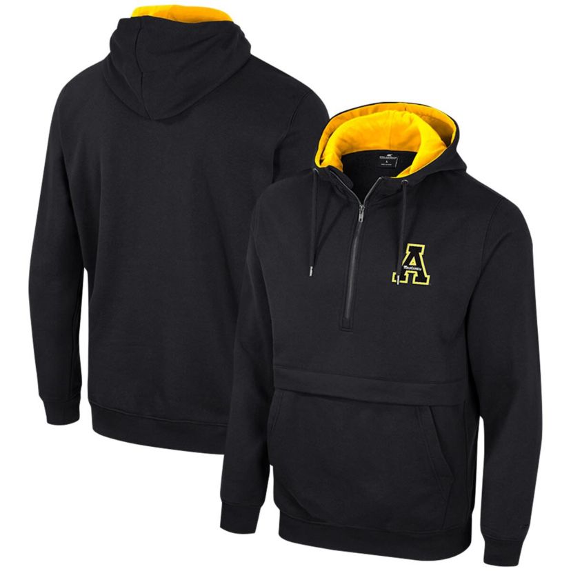 NCAA Appalachian State Mountaineers Team Half-Zip Pullover Hoodie
