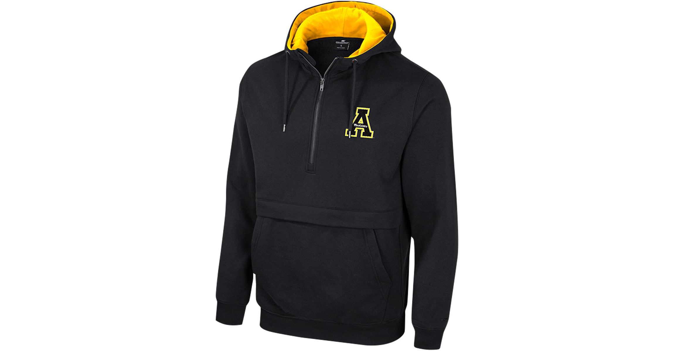 NCAA Appalachian State Mountaineers Team Half-Zip Pullover Hoodie
