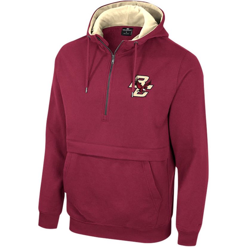 Boston College Eagles NCAA Boston NCAA Eagles Team Half-Zip Pullover Hoodie