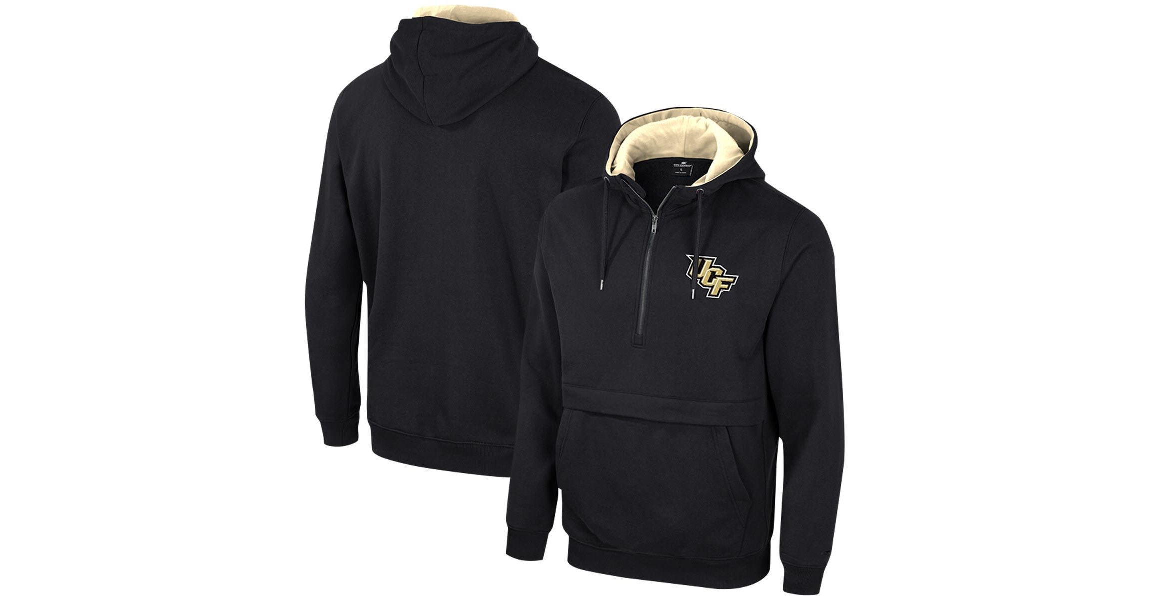 NCAA UCF Knights Team Half-Zip Pullover Hoodie