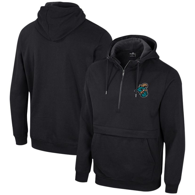 NCAA Coastal Carolina Chanticleers Team Half-Zip Pullover Hoodie