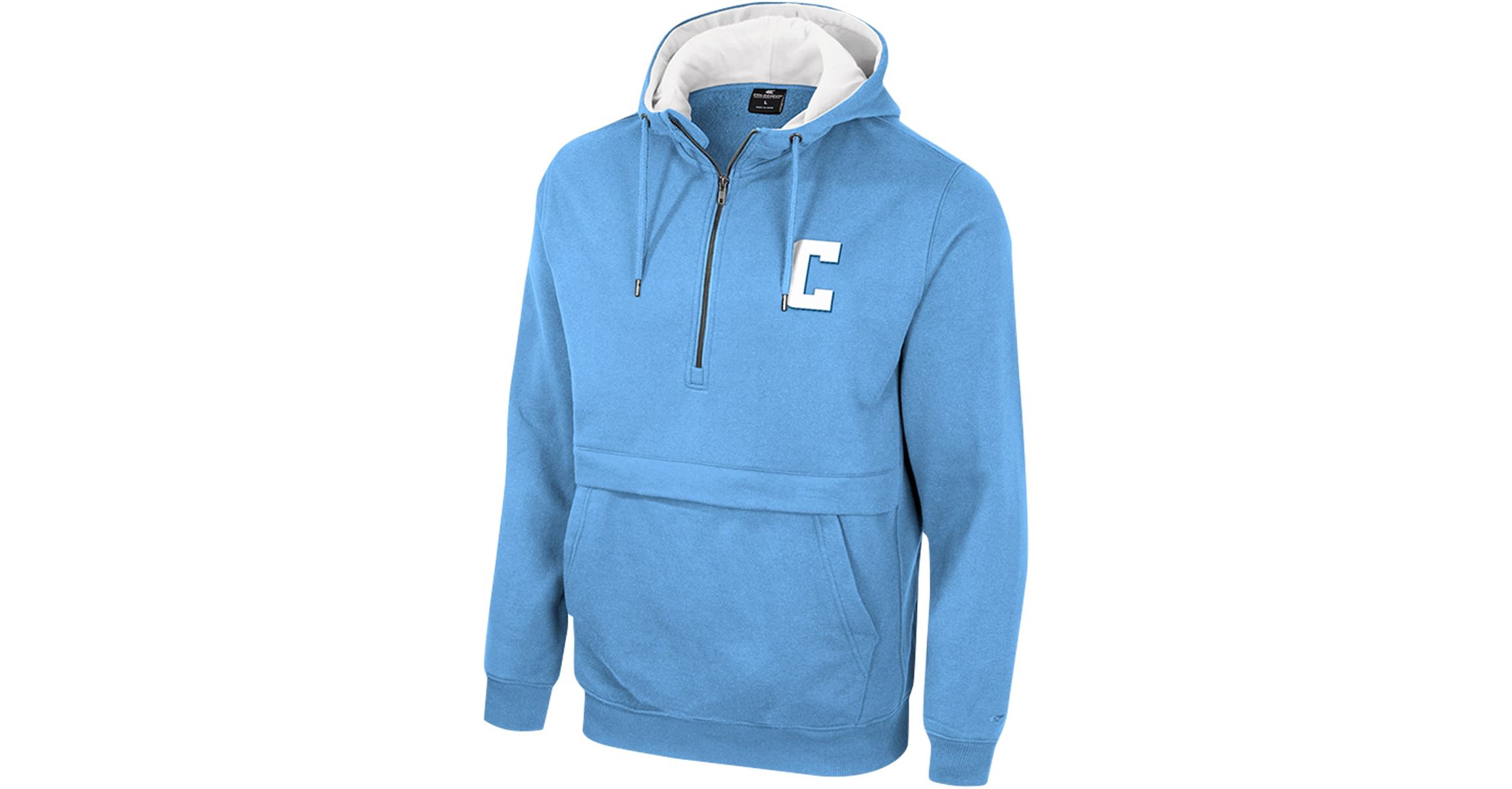 Columbia University NCAA Light University Team Half-Zip Pullover Hoodie