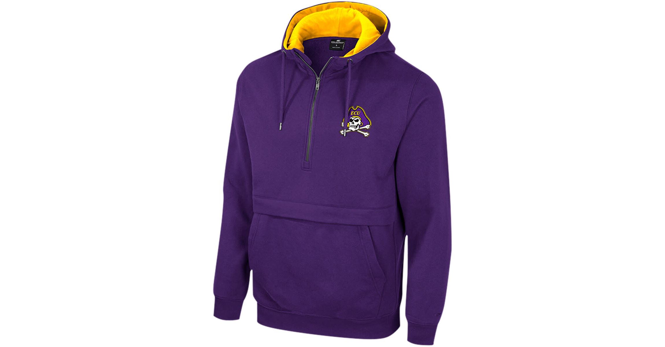East Carolina Pirates NCAA ECU Pirates Team Half-Zip Pullover Hoodie