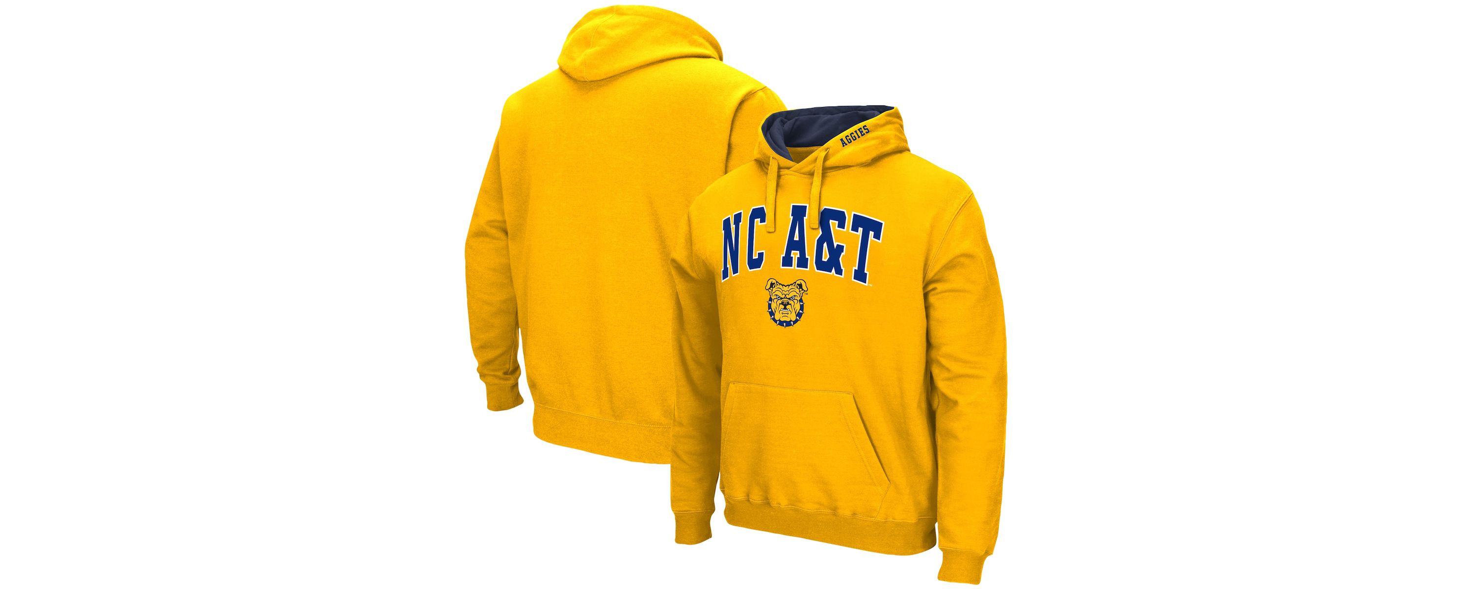NC A&T Aggies NCAA North Carolina A&T Aggies Isle Pullover Hoodie
