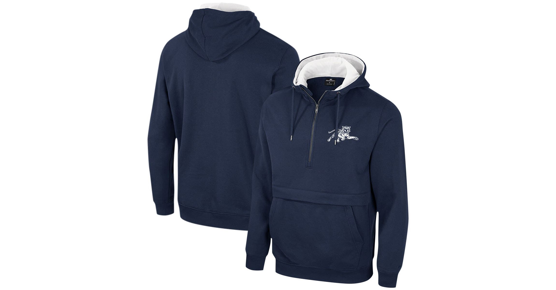 NCAA Jackson State Tigers Team Half-Zip Pullover Hoodie
