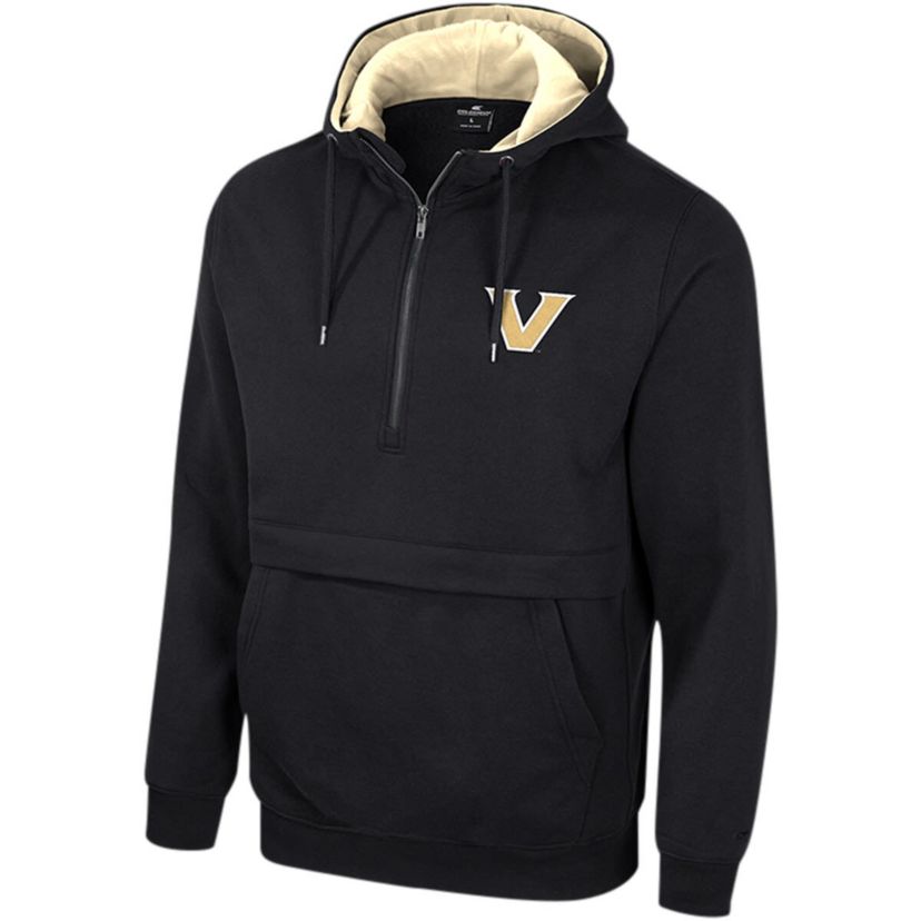 NCAA Vanderbilt Commodores Team Half-Zip Pullover Hoodie