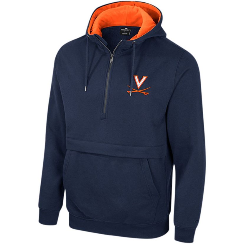 NCAA Virginia Cavaliers Team Half-Zip Pullover Hoodie