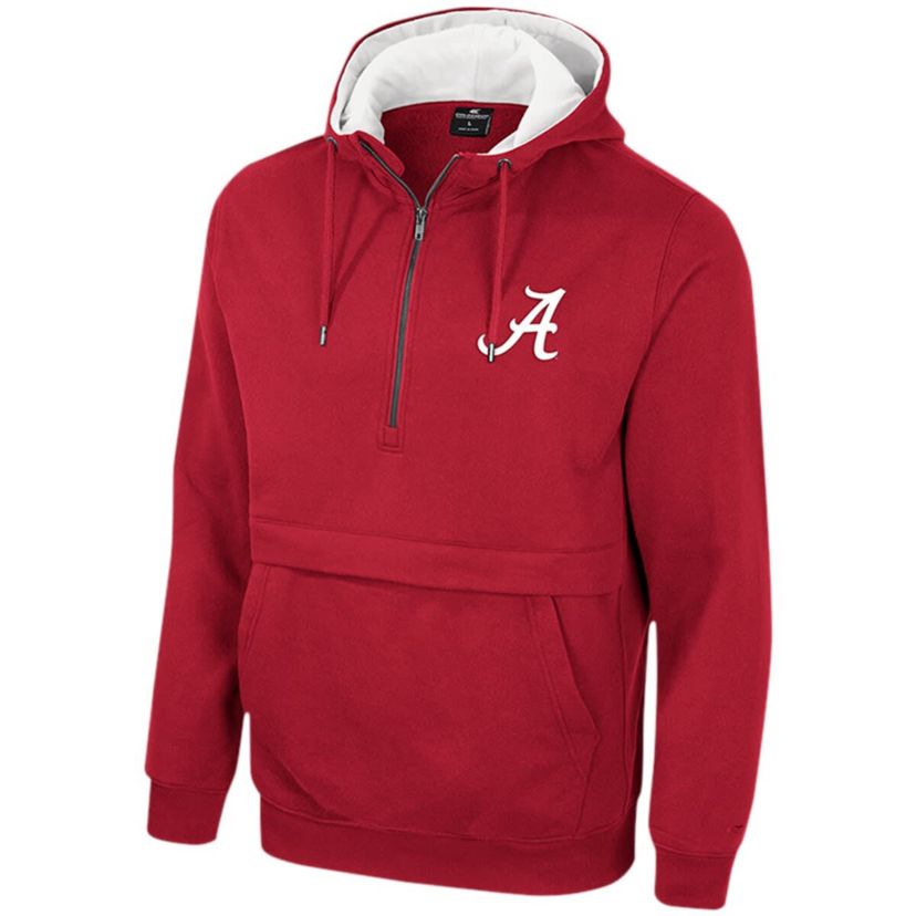 Alabama Crimson Tide NCAA Alabama Tide Half-Zip Hoodie