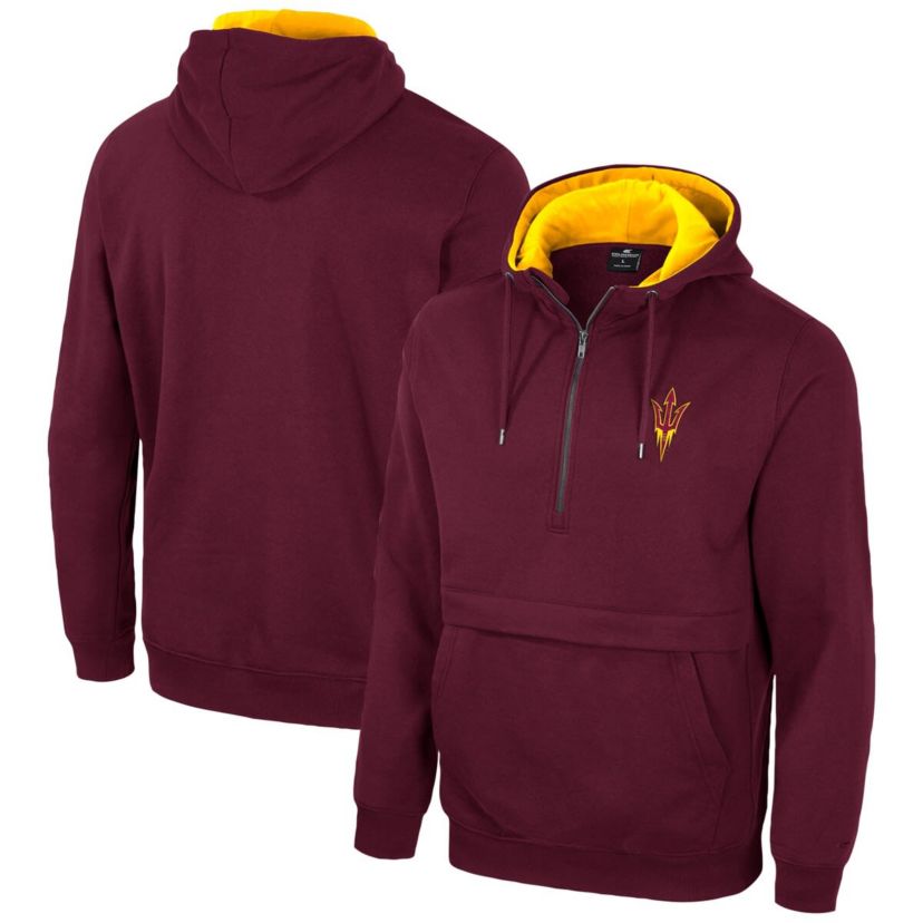 NCAA Arizona State Sun Devils Half-Zip Hoodie