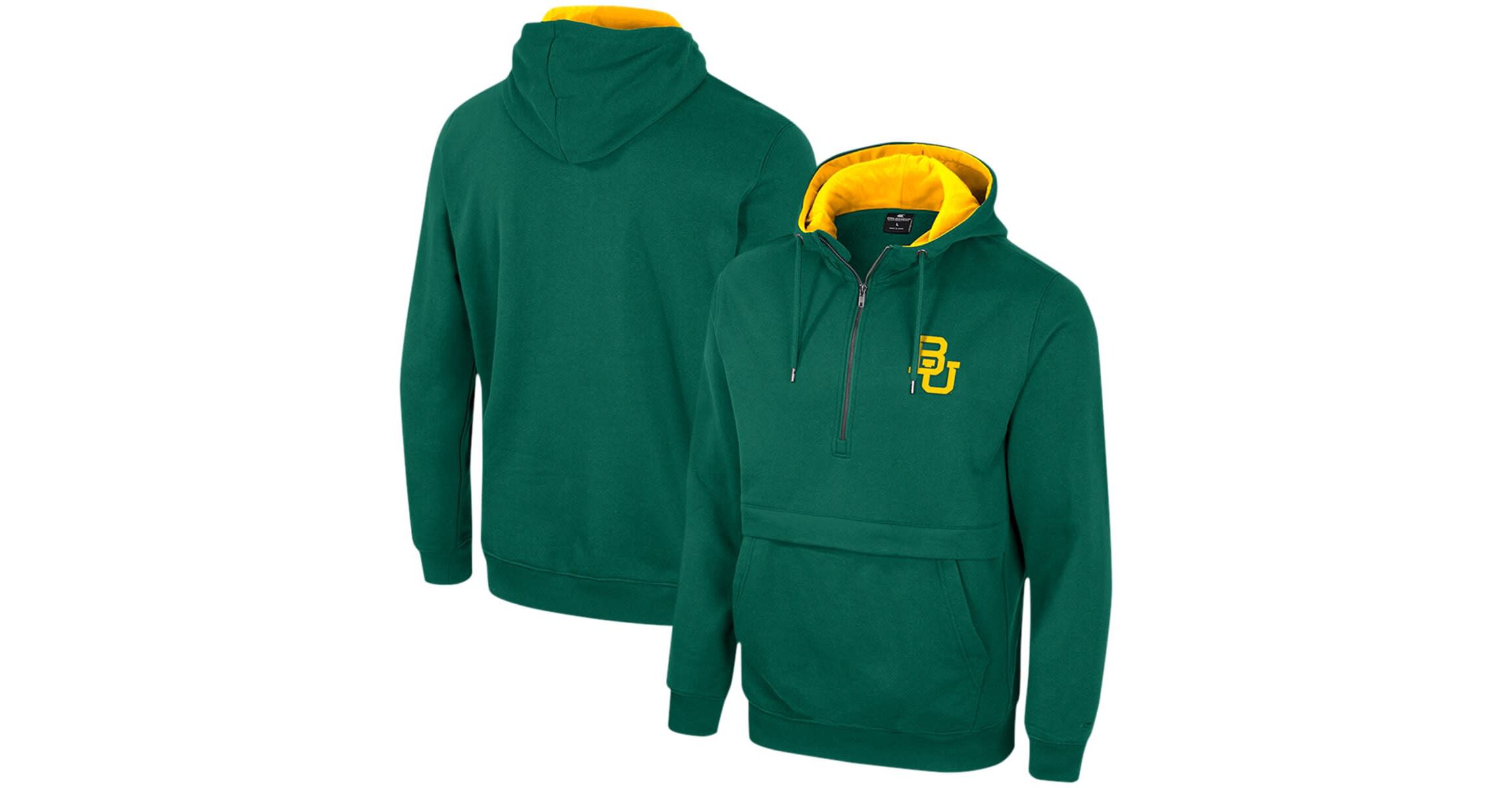 NCAA Baylor Bears Half-Zip Hoodie