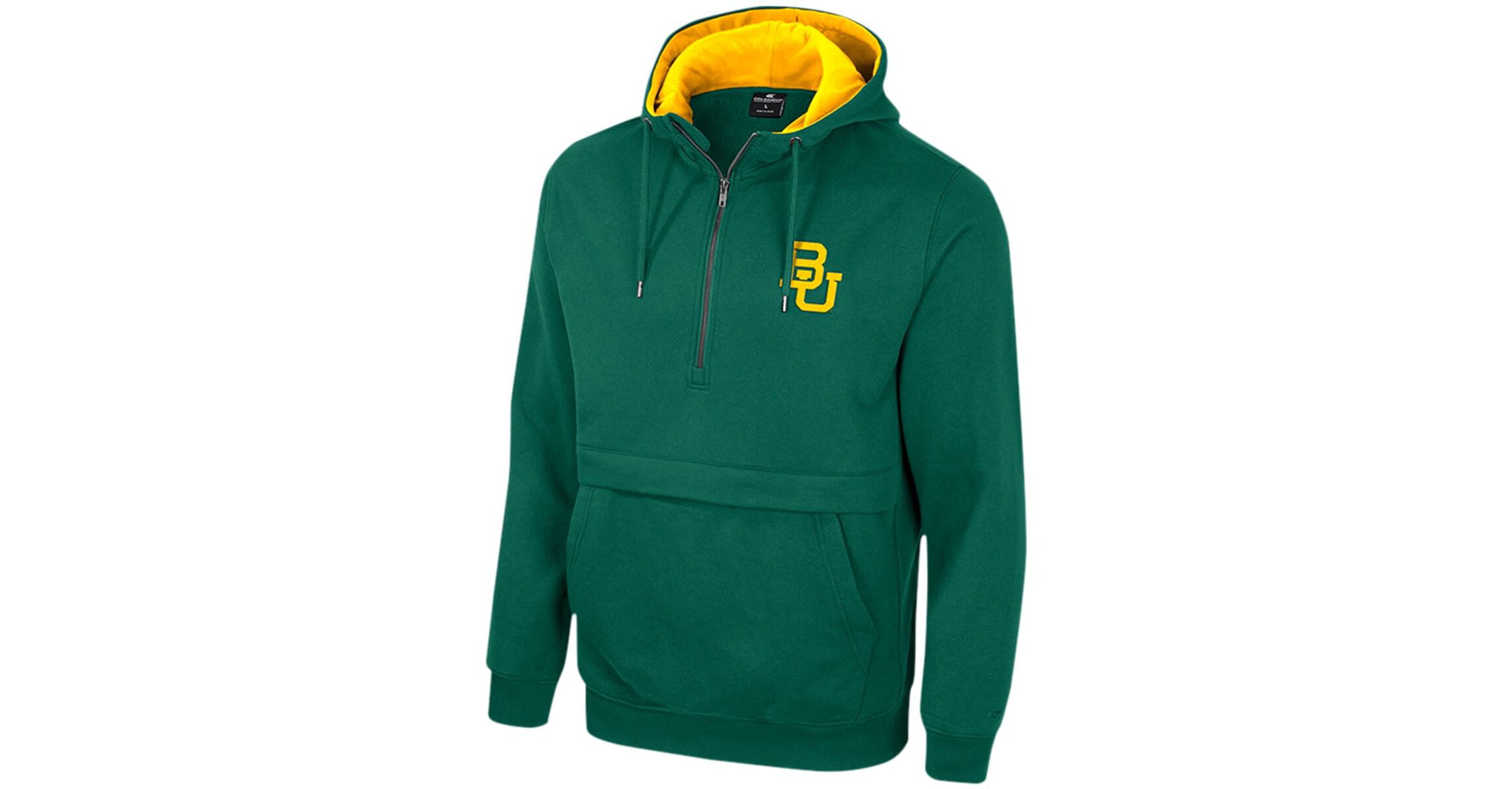 NCAA Baylor Bears Half-Zip Hoodie