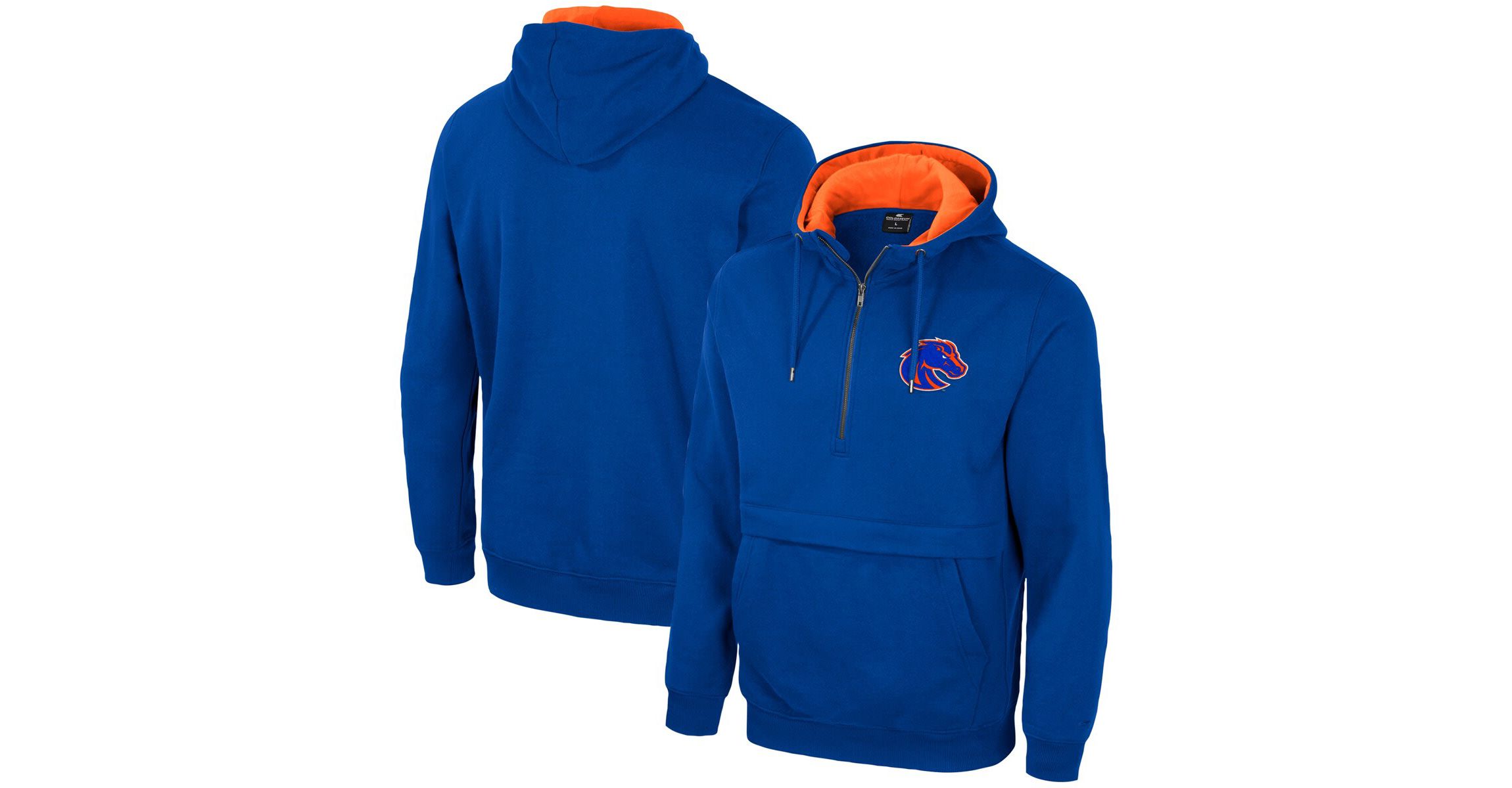 NCAA Boise State Broncos Half-Zip Hoodie