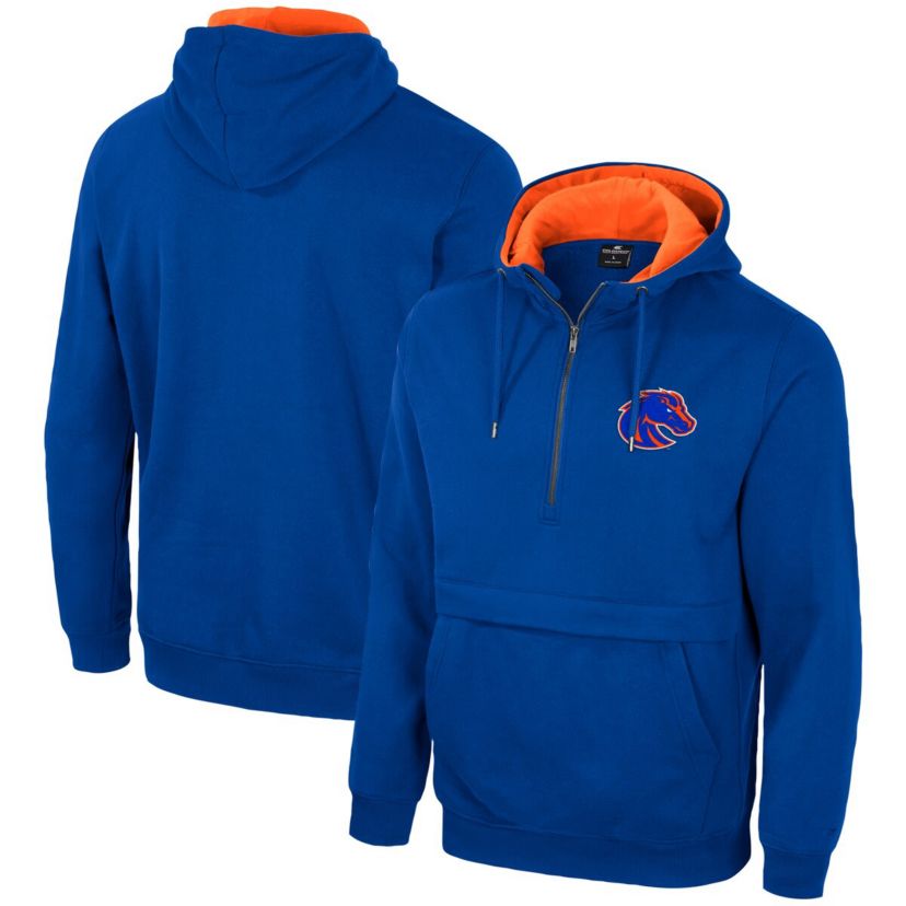 NCAA Boise State Broncos Half-Zip Hoodie