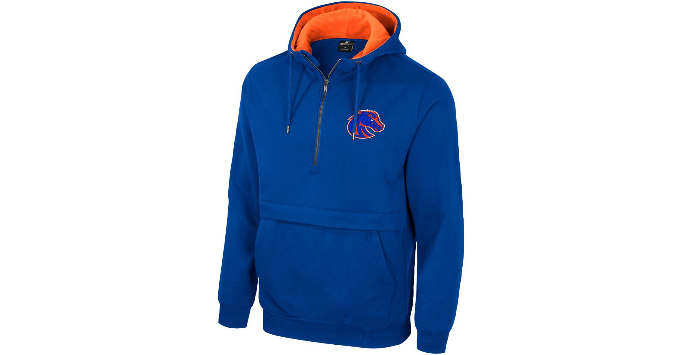NCAA Boise State Broncos Half-Zip Hoodie