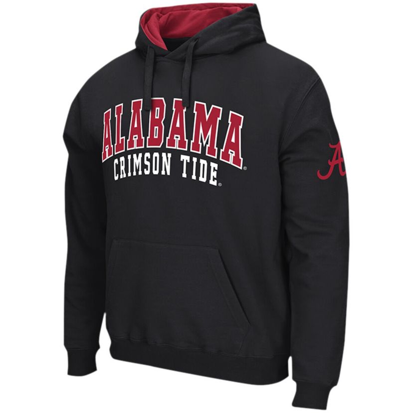 Alabama Crimson Tide NCAA Alabama Tide Double Arch Pullover Hoodie