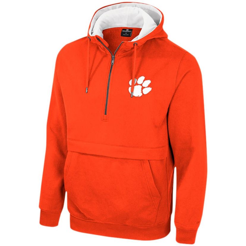NCAA Clemson Tigers Half-Zip Hoodie