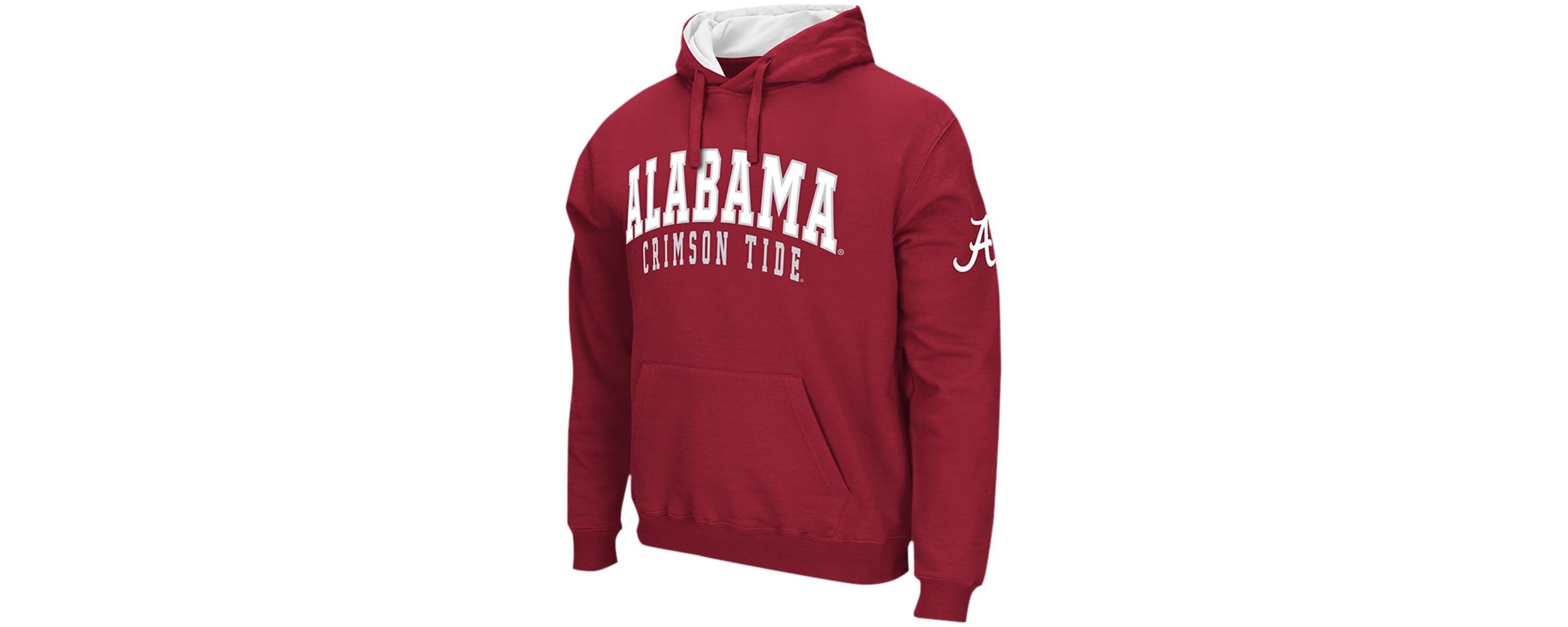 Alabama Crimson Tide NCAA Alabama Tide Double Arch Pullover Hoodie