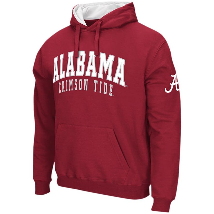 Alabama Crimson Tide NCAA Alabama Tide Double Arch Pullover Hoodie