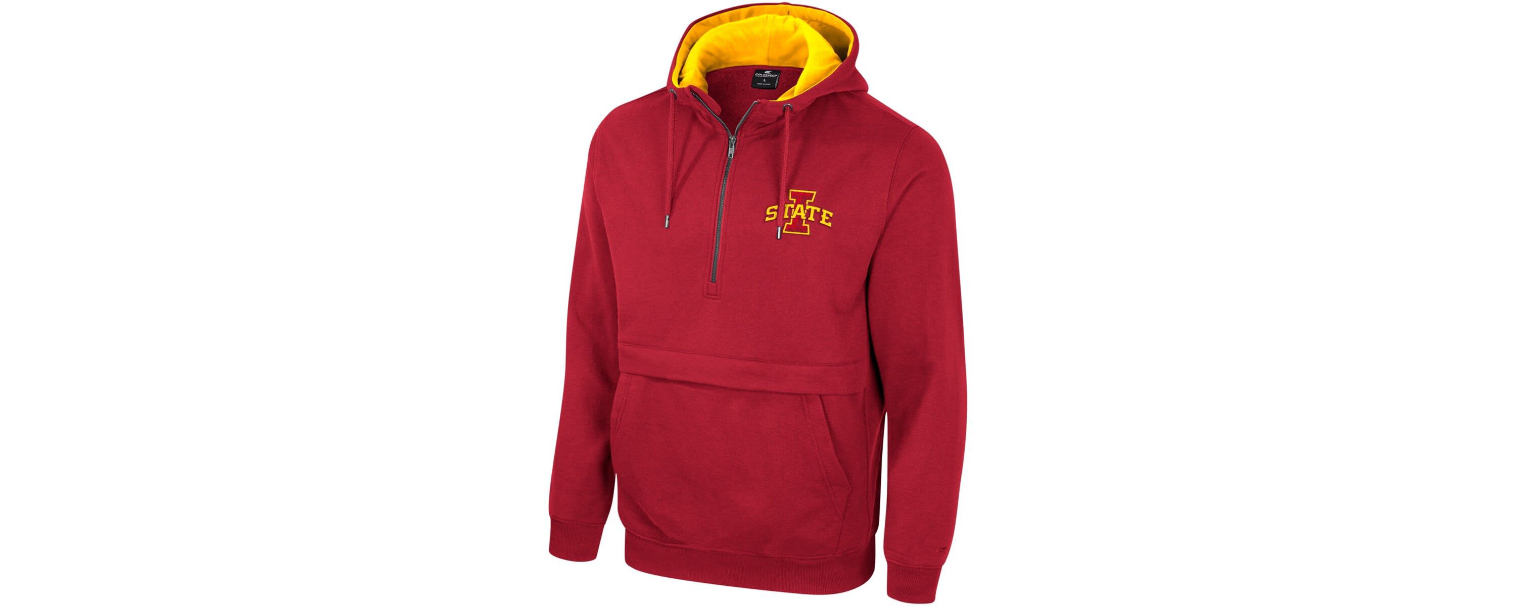 NCAA Iowa State Cyclones Half-Zip Hoodie