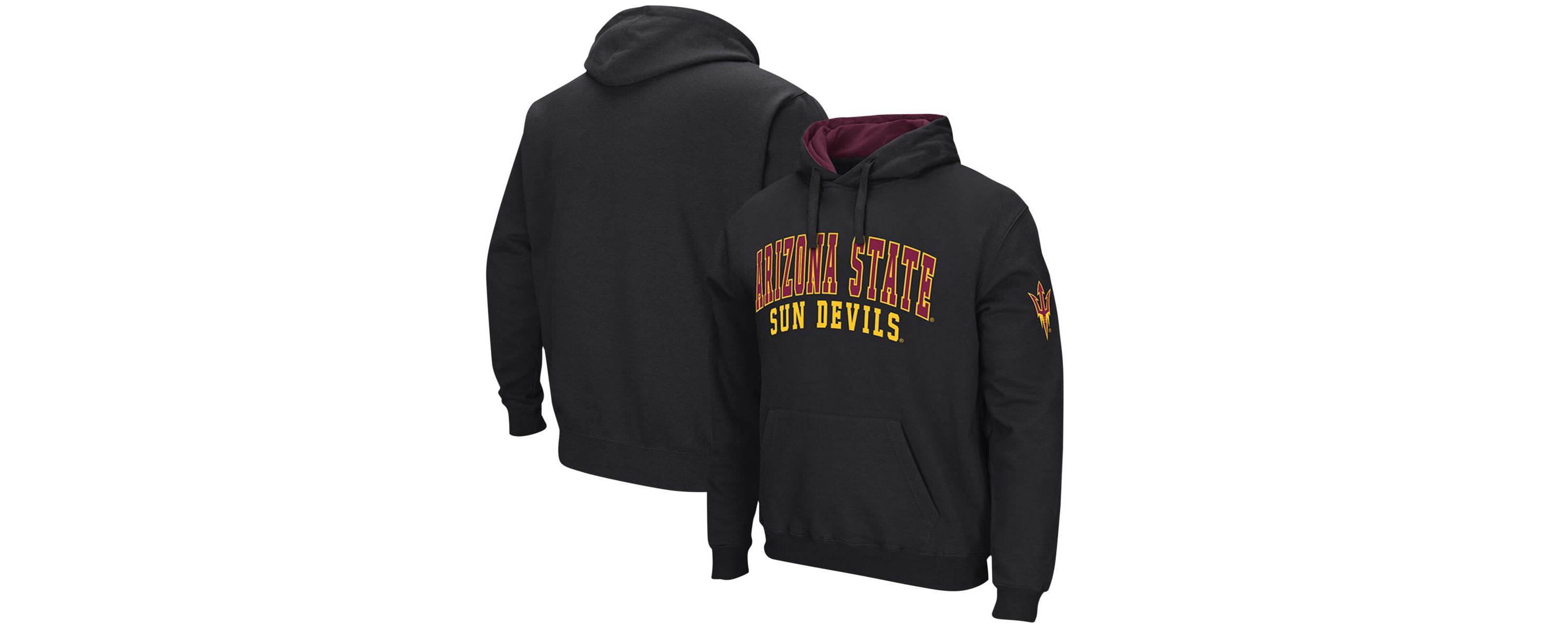 NCAA Arizona State Sun Devils Double Arch Pullover Hoodie