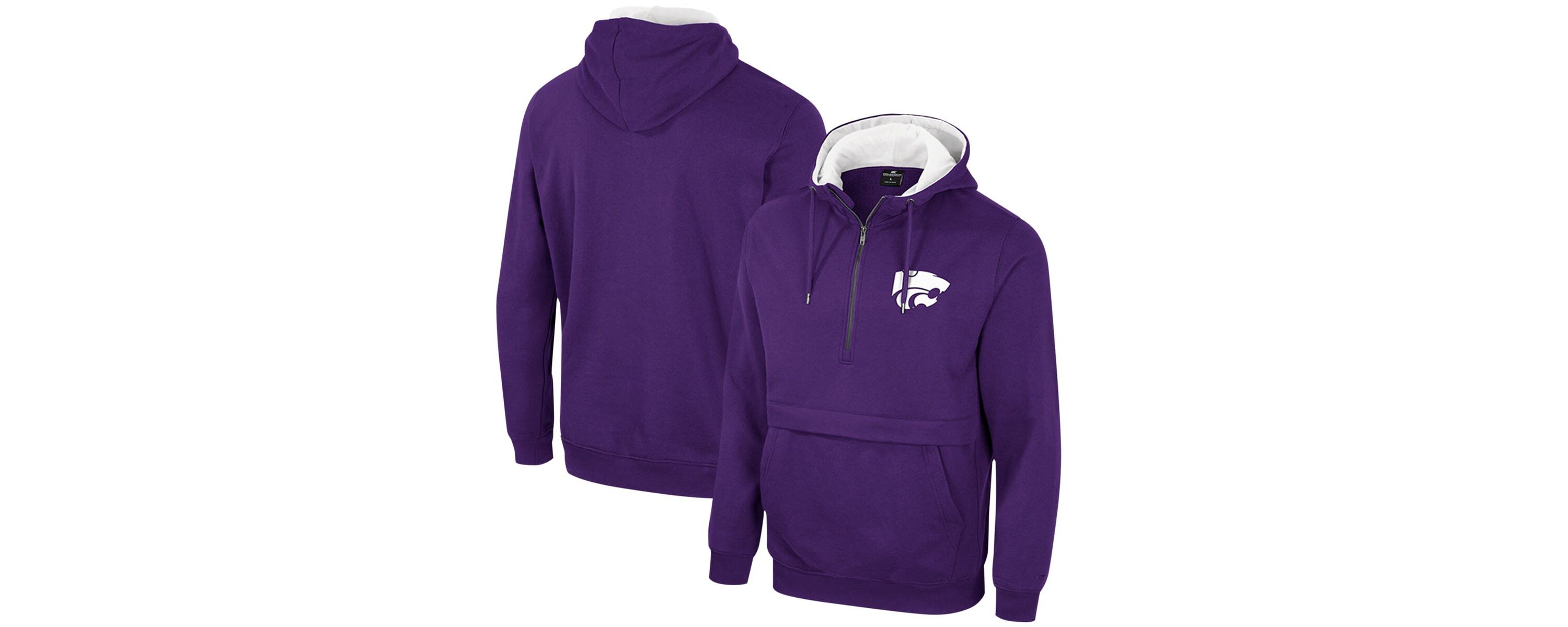 NCAA Kansas State Wildcats Half-Zip Hoodie