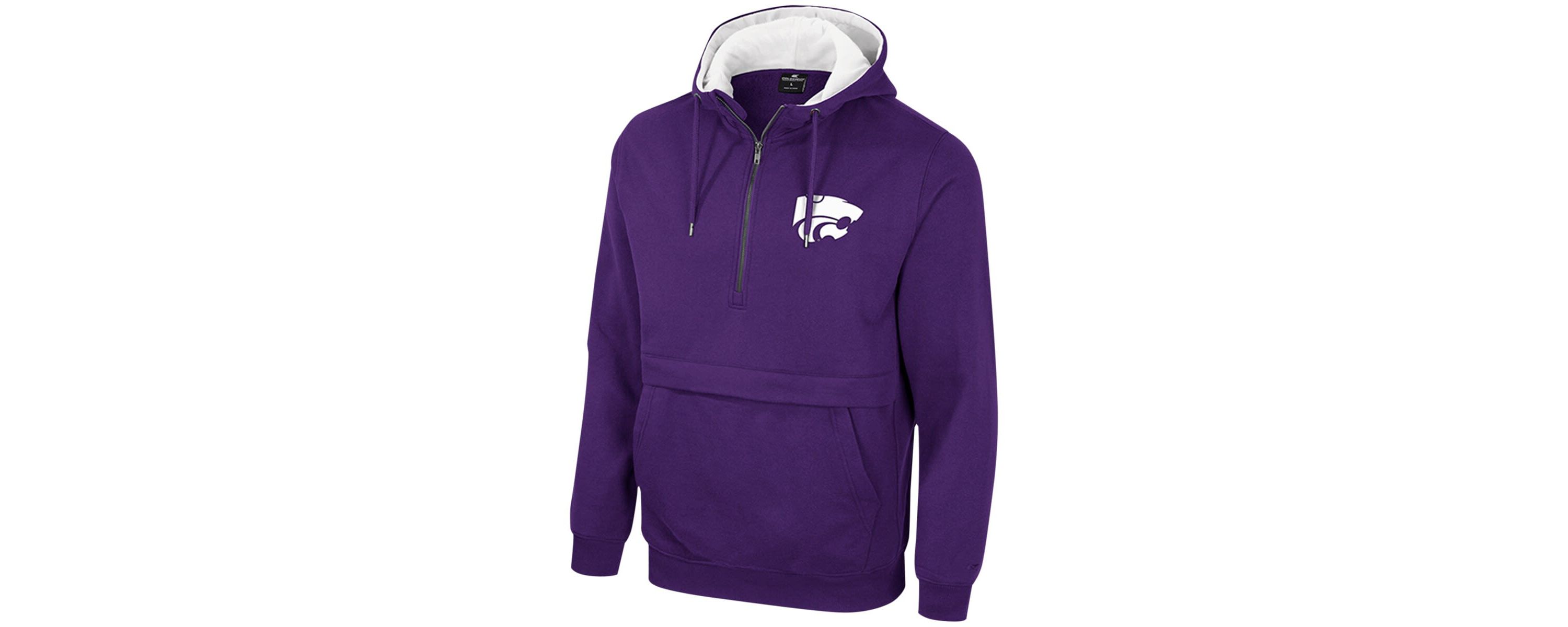 NCAA Kansas State Wildcats Half-Zip Hoodie