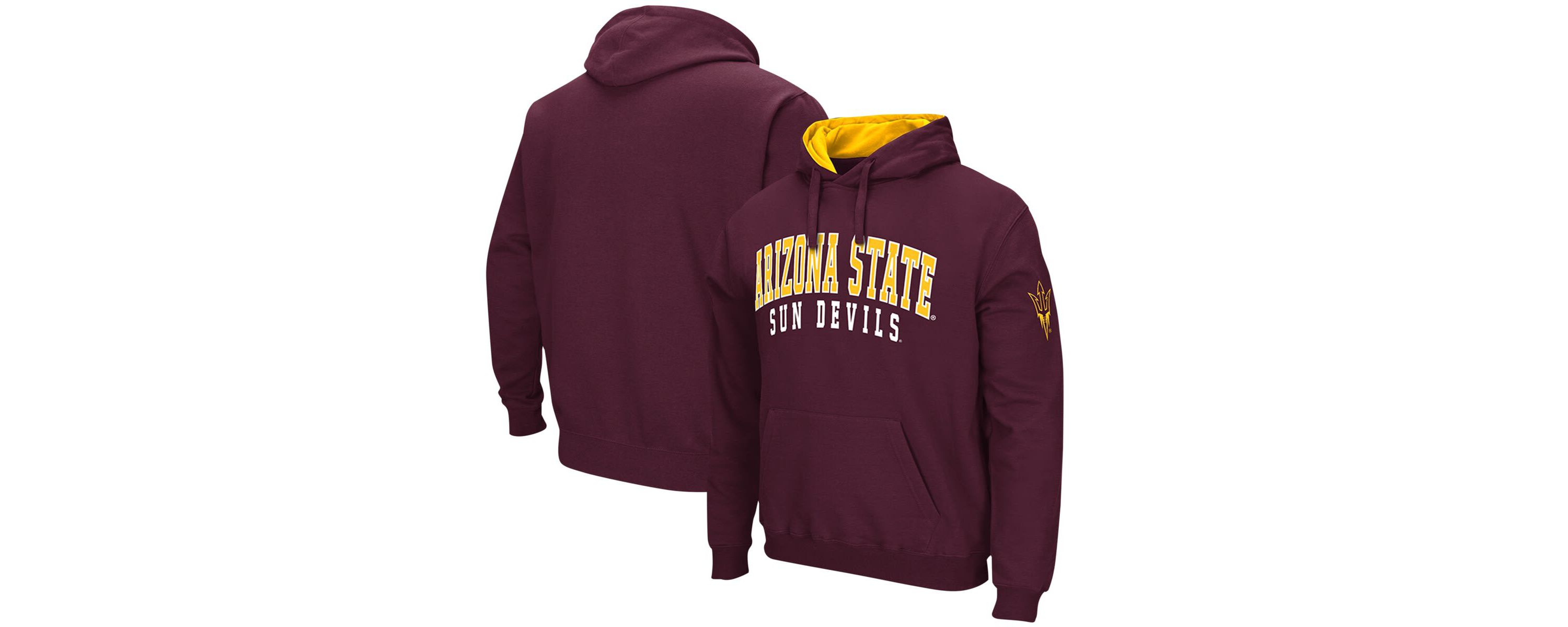 NCAA Arizona State Sun Devils Double Arch Pullover Hoodie