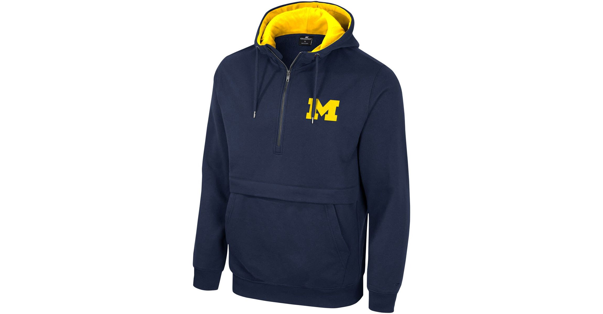 NCAA Michigan Wolverines Half-Zip Hoodie