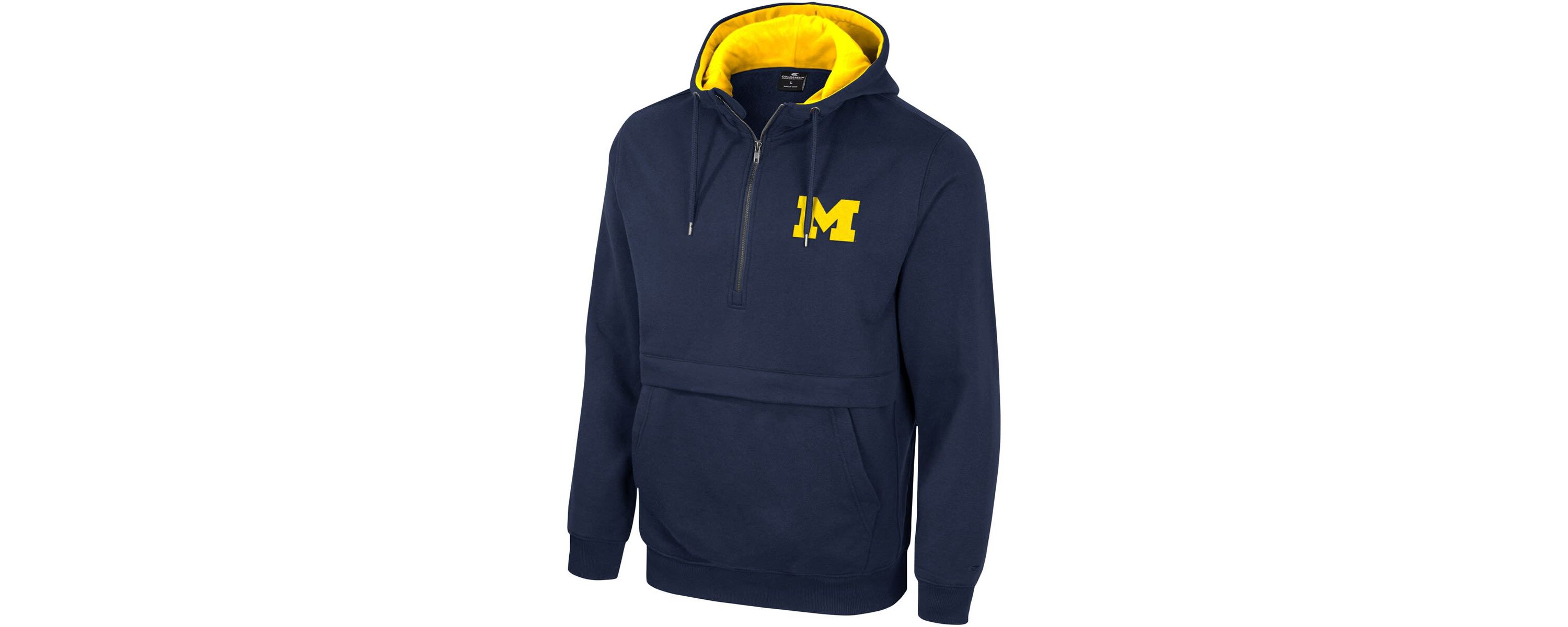 NCAA Michigan Wolverines Half-Zip Hoodie
