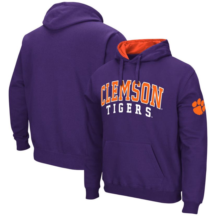 NCAA Clemson Tigers Double Arch Pullover Hoodie