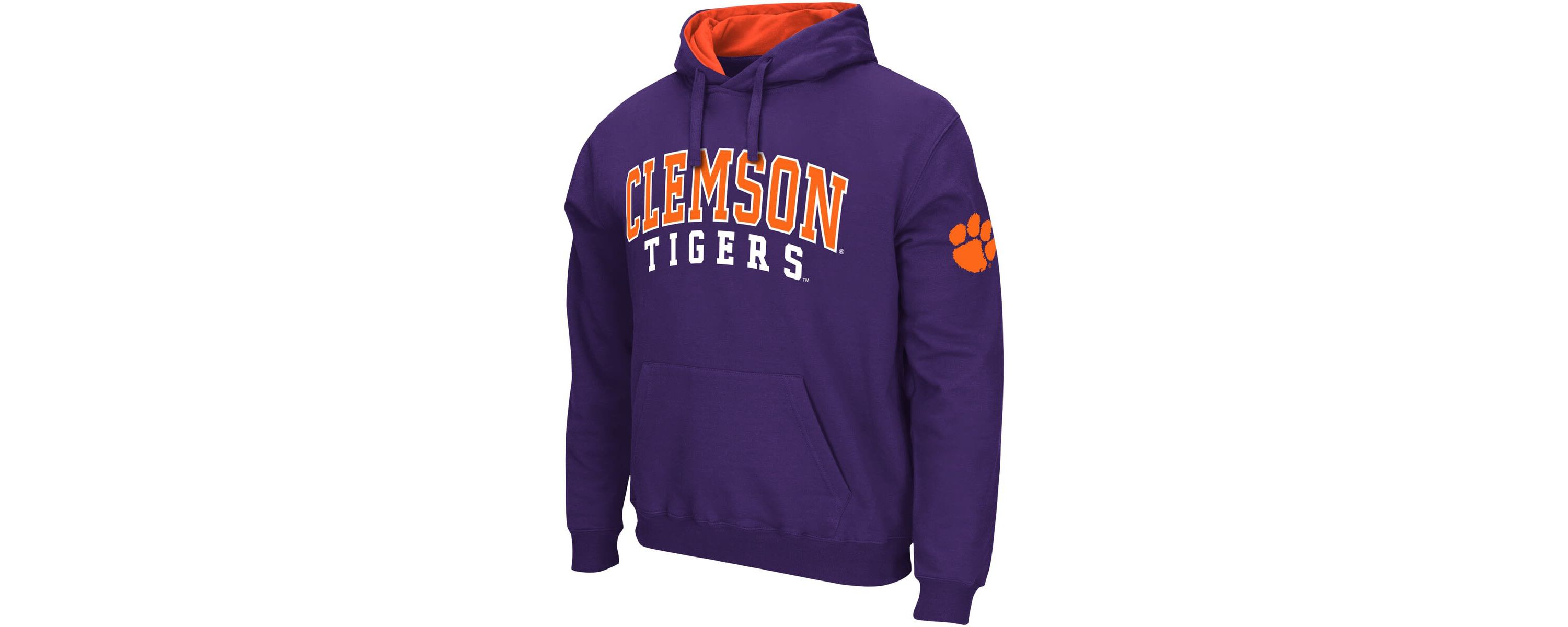 NCAA Clemson Tigers Double Arch Pullover Hoodie