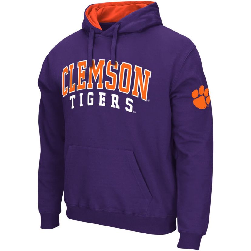 NCAA Clemson Tigers Double Arch Pullover Hoodie